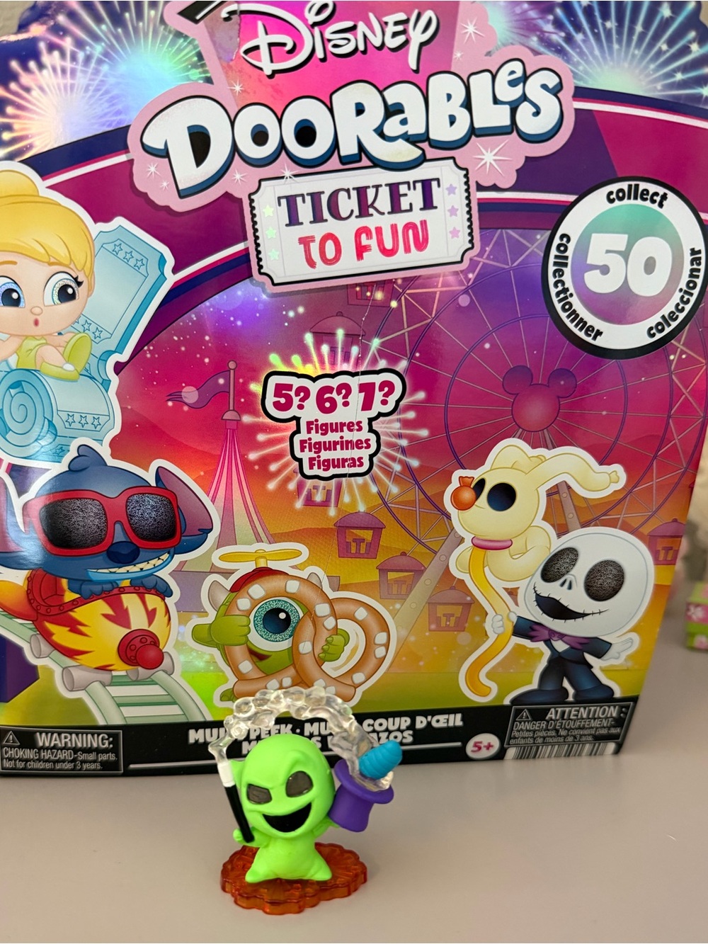 Disney Doorables Ticket to Fun Oogie Boogie RARE Nightmare Before Christmas